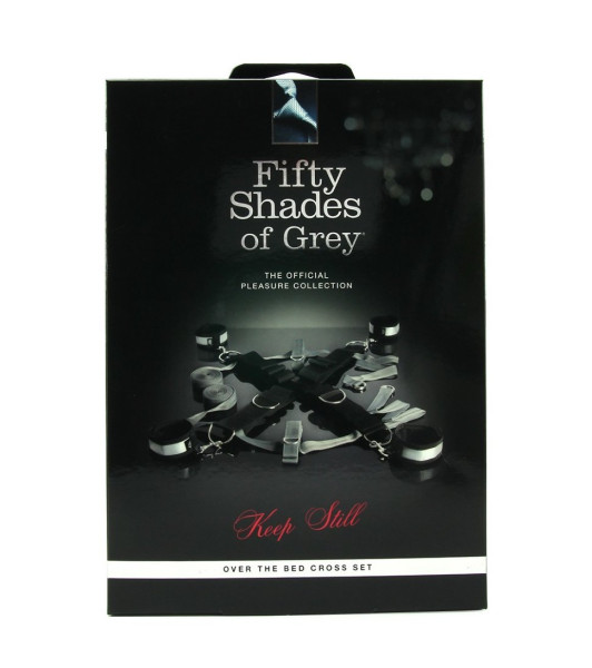 Fifty Shades of Grey Keep Still Over the Bed Cruz Sujeción Plata - 7 - notaboo.es