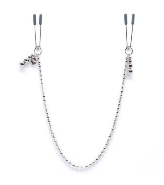 Fifty Shades Darker At My Mercy Beaded Chain Nipple Clamps - notaboo.es