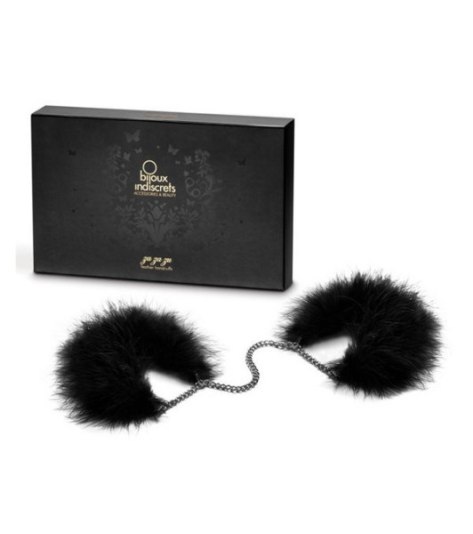 Bijoux Indiscrets puños de plumas , negro, Talla única - 1 - notaboo.es