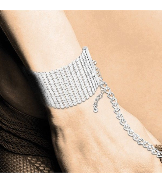 Pulseras brazalete Bijoux Indiscrets, plata, Talla única - 3 - notaboo.es