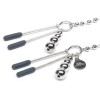 Fifty Shades Darker At My Mercy Beaded Chain Nipple Clamps - 1 - notaboo.es