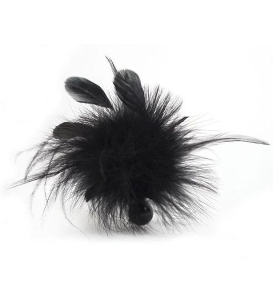 Bolígrafo Bijoux Pom Pom, negro - 1 - notaboo.es