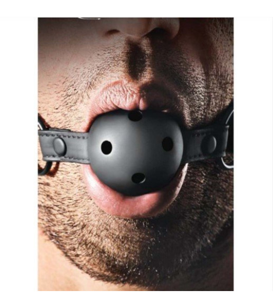 Renegade Bondage Ball Gag Black - 2 - notaboo.es