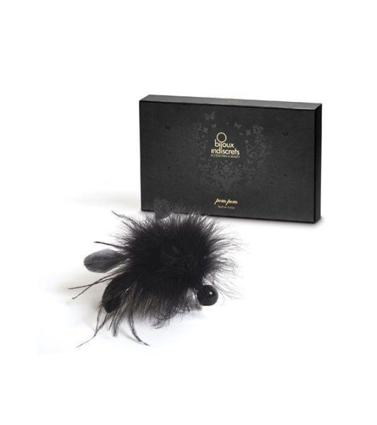 Bolígrafo Bijoux Pom Pom, negro - notaboo.es