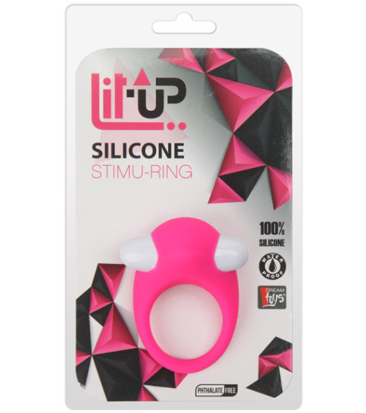 Rings Of Love Anillo Estimulador de Silicona Rosa Dream Toys - 2 - notaboo.es