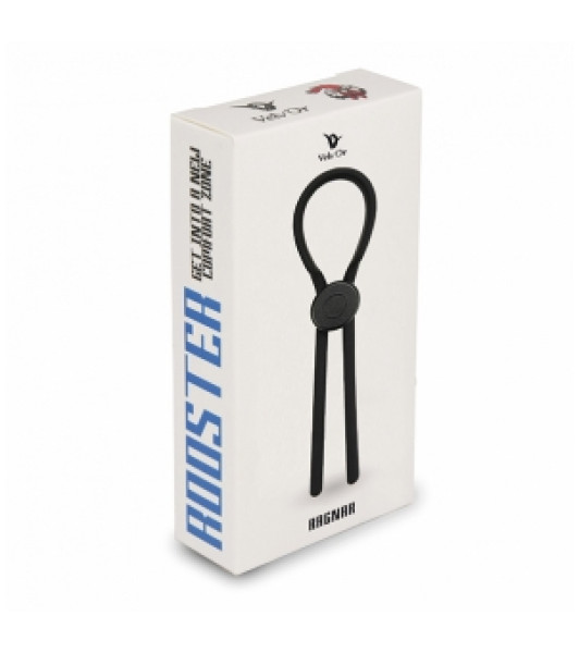 Velv'Or - Rooster Ragnar Lasso Design Cock Ring Zwart - 3 - notaboo.es