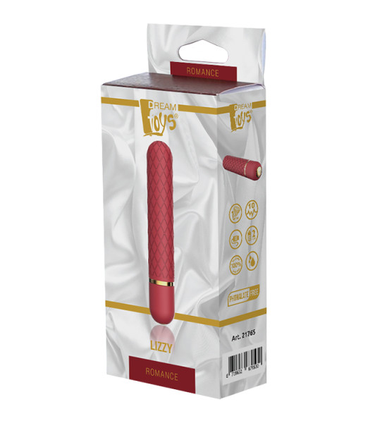 Bullet vibrator Lizzy burgundy red  - 6 - notaboo.es