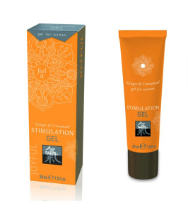 Gel shiatsu para estimulación íntima, con aroma de jengibre y canela, 30 ml - notaboo.es