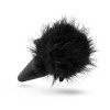 PLUG DE POMPÓN DE COLA DE CONEJITO TEMPTASIA NEGRO - 2 - notaboo.es