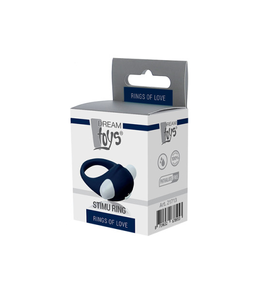 RINGS OF LOVE STIMU RING BLUE - 1 - notaboo.es