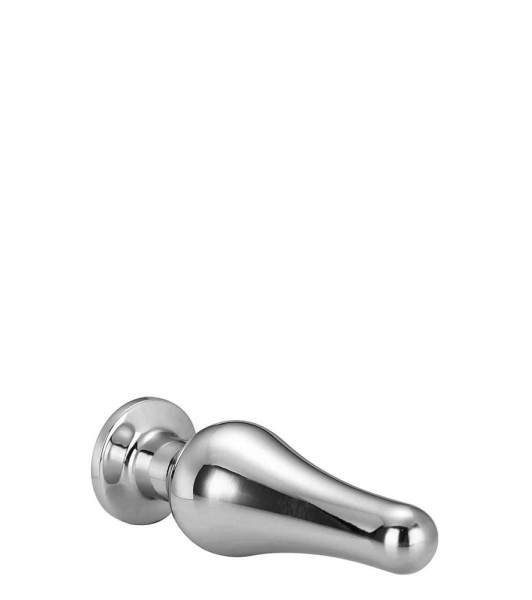 RELUCIENTE PLUG DE PLACER PLATEADO LOVE S - 3 - notaboo.es