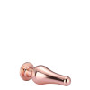 RELUCIENTE TAPÓN DE PLACER DE ORO ROSA DE AMOR L - 4 - notaboo.es
