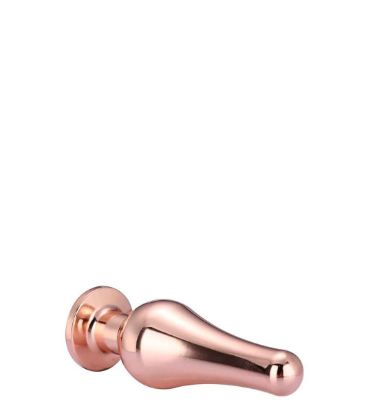 RELUCIENTE TAPÓN DE PLACER DE ORO ROSA DE AMOR L - 4 - notaboo.es