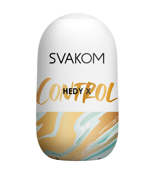 Мастурбатор Svakom Hedy X Control, белый, 9.9 х 5.6 см - notaboo.es