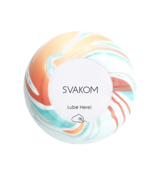 Мастурбатор Svakom Hedy X Control, белый, 9.9 х 5.6 см - 2 - notaboo.es