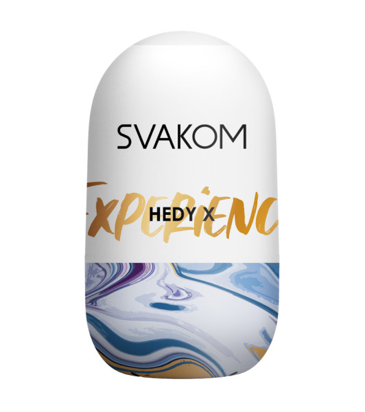 Мастурбатор Svakom Hedy X Experience, белый, 9.9 х 5.6 см - notaboo.es