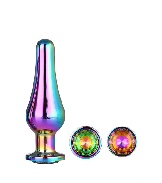 CONJUNTO DE PLACER DE AMOR RELUCIENTE MULTICOLOR - 1 - notaboo.es