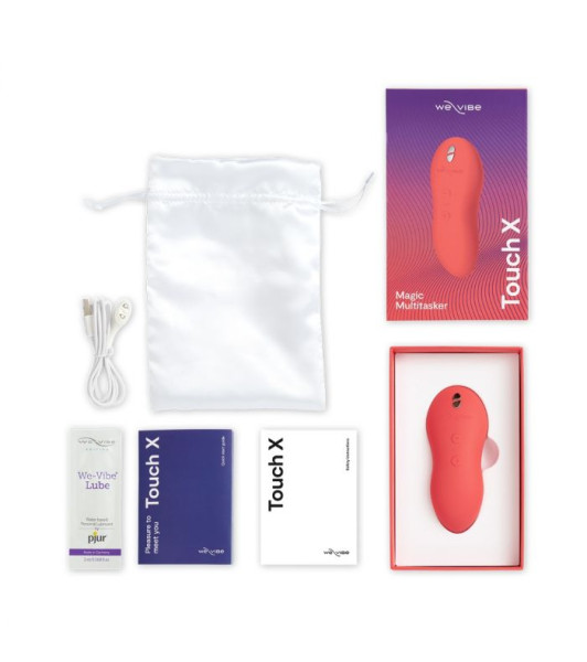 Клиторальный стимулятор We-Vibe Touch X Coral, коралловый - 5 - notaboo.es