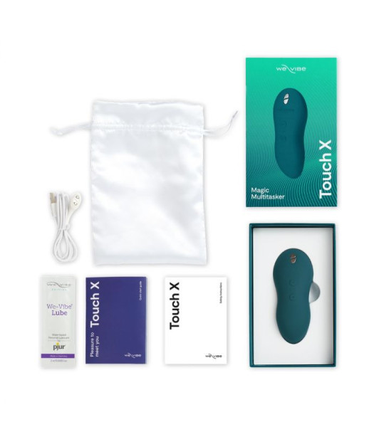 Клиторальный стимулятор We-Vibe Touch X Green Velvet, зеленый - 2 - notaboo.es