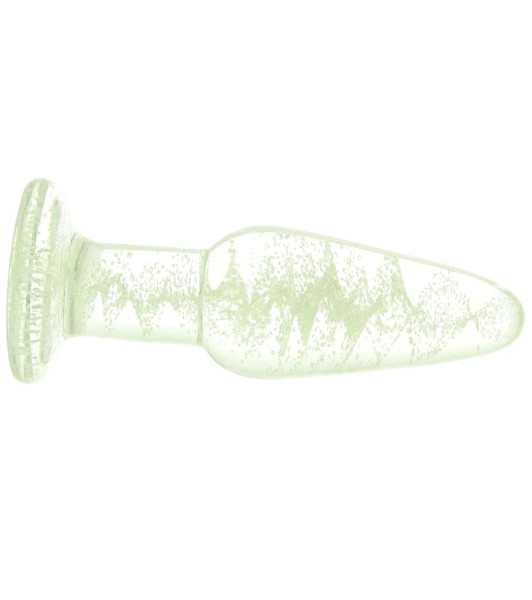 TAPÓN CÓNICO DE VIDRIO FIREFLY TRANSPARENTE MEDIO - 3 - notaboo.es