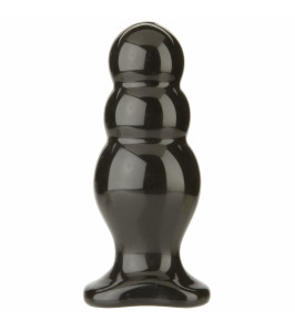 Butt plug Doc Johnson Master Tool #4 for fisting, black, 16.8 cm x 6.6 cm - notaboo.es