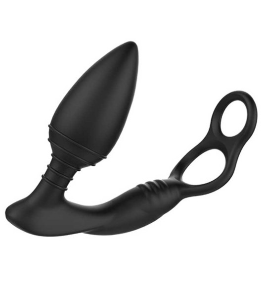Nexus - Simul8 Plug Editie Vibrerende Dual Motor Anaal Penis & Bal Speeltje - 2 - notaboo.es