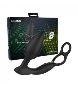 Nexus - Simul8 Plug Editie Vibrerende Dual Motor Anaal Penis & Bal Speeltje - notaboo.es
