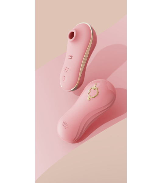 Unicorn Zalo Set Vacuum Clitoral Stimulator, Vibro and Pulsator, Pink - 7 - notaboo.es