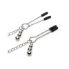 Fifty Shades of Grey Play Nice Collar de satén y encaje y pinzas para pezones - 3 - notaboo.es
