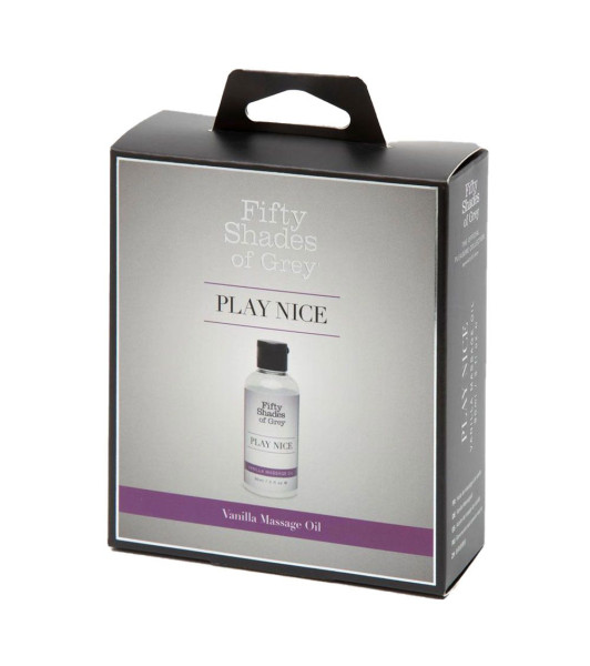 Fifty Shades of Grey Play Nice Aceite de Masaje Vainilla 90 ml - 2 - notaboo.es