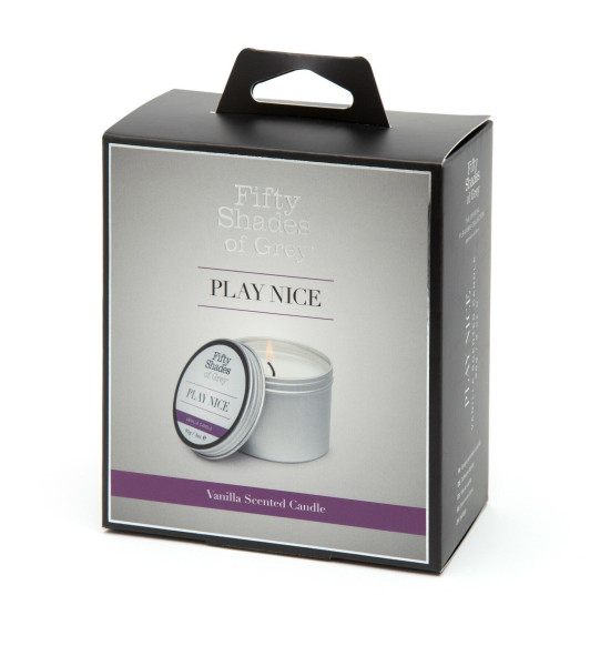 Fifty Shades of Grey Play Nice Vanilla Candle 90 g - 1 - notaboo.es