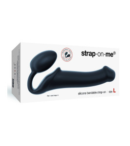 Strap-On-Me - Semi-Realistic Bendable Strap-On Black L Strap-On-Me - Semi-Realistic Bendable Strap-On Black L - notaboo.es
