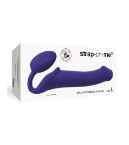 Strap-On-Me - Semi-Realistic Bendable Strap-On Purple L Strap-On-Me - Semi-Realistic Bendable Strap-On Purple L - notaboo.es