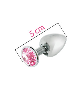 MAI No.72 METAL PLUG WITH STONE S SILVER MAI No.72 METAL PLUG WITH STONE S SILVER - notaboo.es