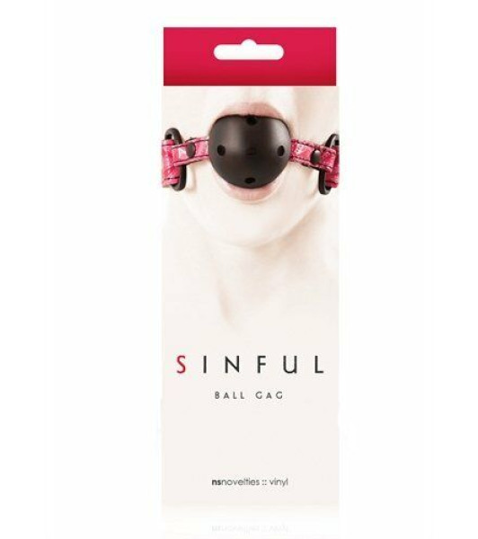 SINFUL PINK BALL GAG - 2 - notaboo.es