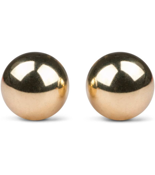 Gold ben wa balls - 22mm - 1 - notaboo.es