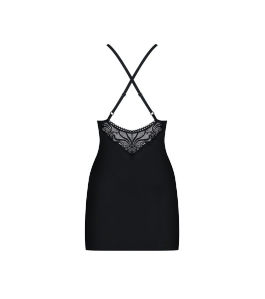 Bielizna-828-CHE-1 koszulka i stringi  S/M - 10 - notaboo.es