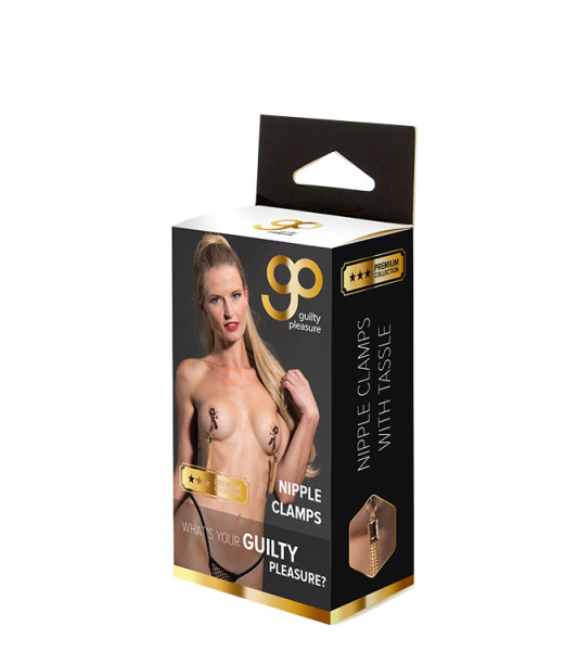 GP Premium Nipple Clamps With Tassle - 6 - notaboo.es