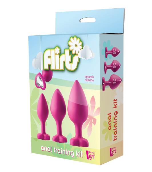KIT DE ENTRENAMIENTO ANAL GEM STONE PINK - 1 - notaboo.es