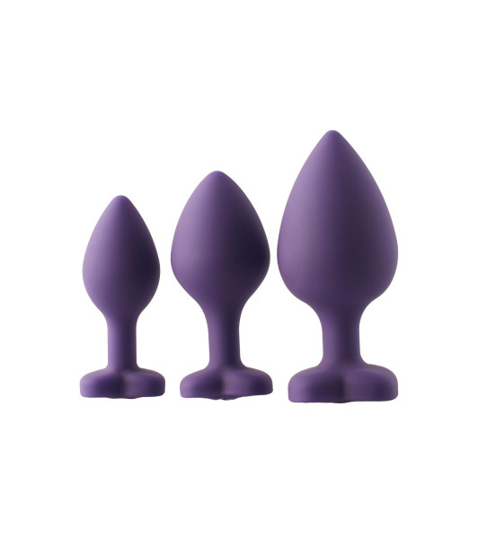 COQUETEOS KIT DE ENTRENAMIENTO ANAL GEMA PIEDRA PÚRPURA - 6 - notaboo.es