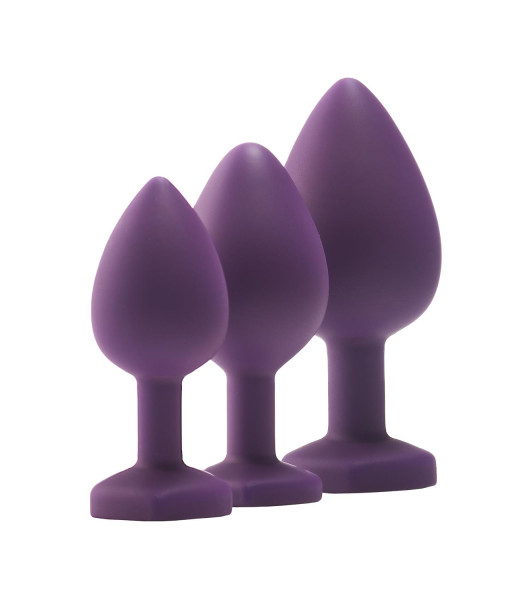 COQUETEOS KIT DE ENTRENAMIENTO ANAL GEMA PIEDRA PÚRPURA - 4 - notaboo.es