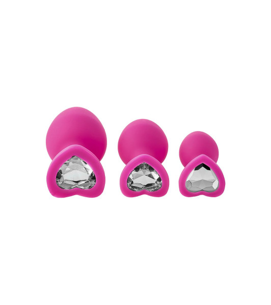KIT DE ENTRENAMIENTO ANAL GEM STONE PINK - 3 - notaboo.es