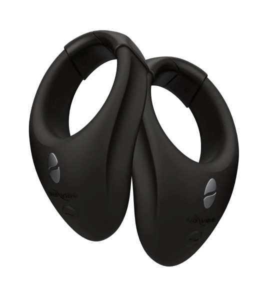 Juego de dos anillos de erección de WE-VIBE Tease Us Bond + Bond, negro - 10 - notaboo.es