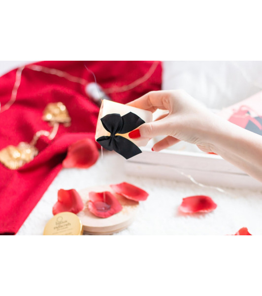 Vela de masaje comestible Bijoux Indiscrets, con aroma y sabor a caramelo salado - 6 - notaboo.es