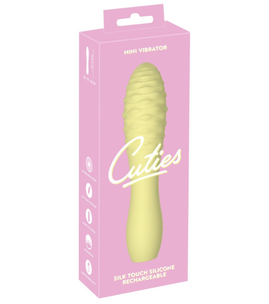 Cuties Mini Vibrador Amarillo3.G - 1 - notaboo.es