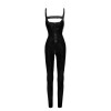 Mono sexy con cremallera en la zona íntima M Noir Handmade F249, negro - 3 - notaboo.es