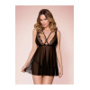 Bielizna-873-BAB-1 babydoll i stringi  S/M - 2 - notaboo.es