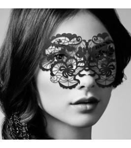 Máscara de vinilo Anna de Bijoux Indiscrets, negra - notaboo.es