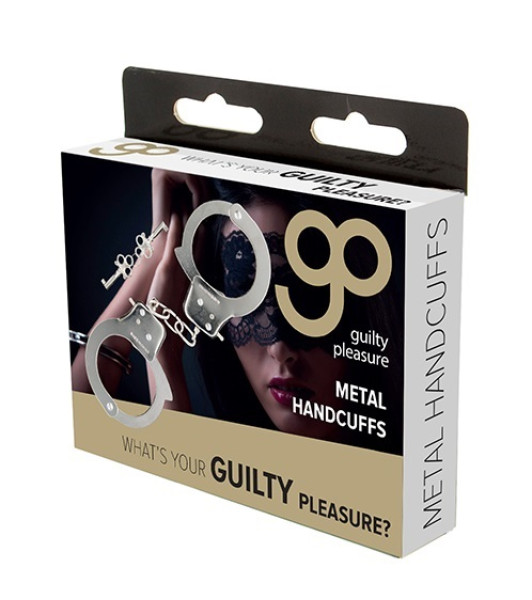 Esposas de metal Guilty Pleasure BDSM  - 2 - notaboo.es