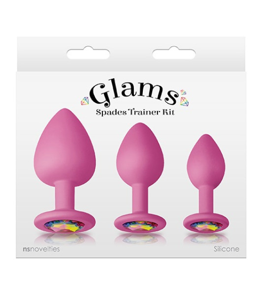 KIT DE ENTRENAMIENTO GLAMS SPADES ROSA - 6 - notaboo.es